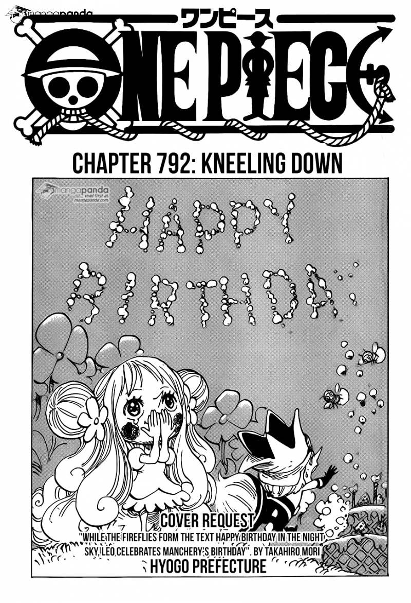 One Piece chapter 792 - page 1