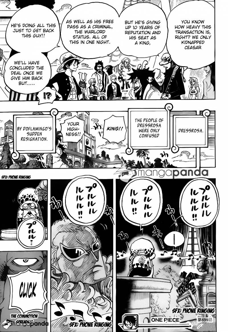 One Piece chapter 699 - page 19