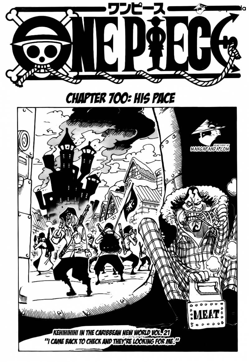 One Piece chapter 700 - page 4