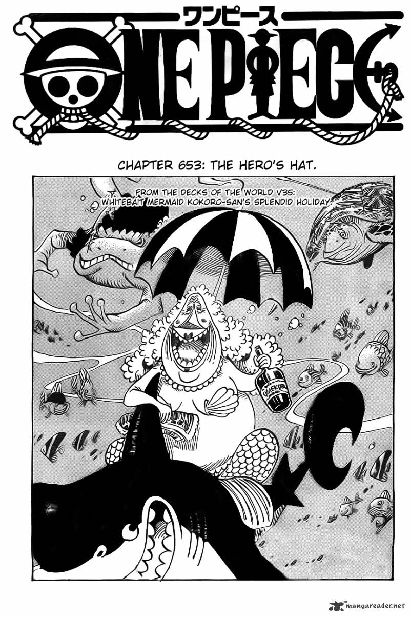 One Piece chapter 653 - page 1