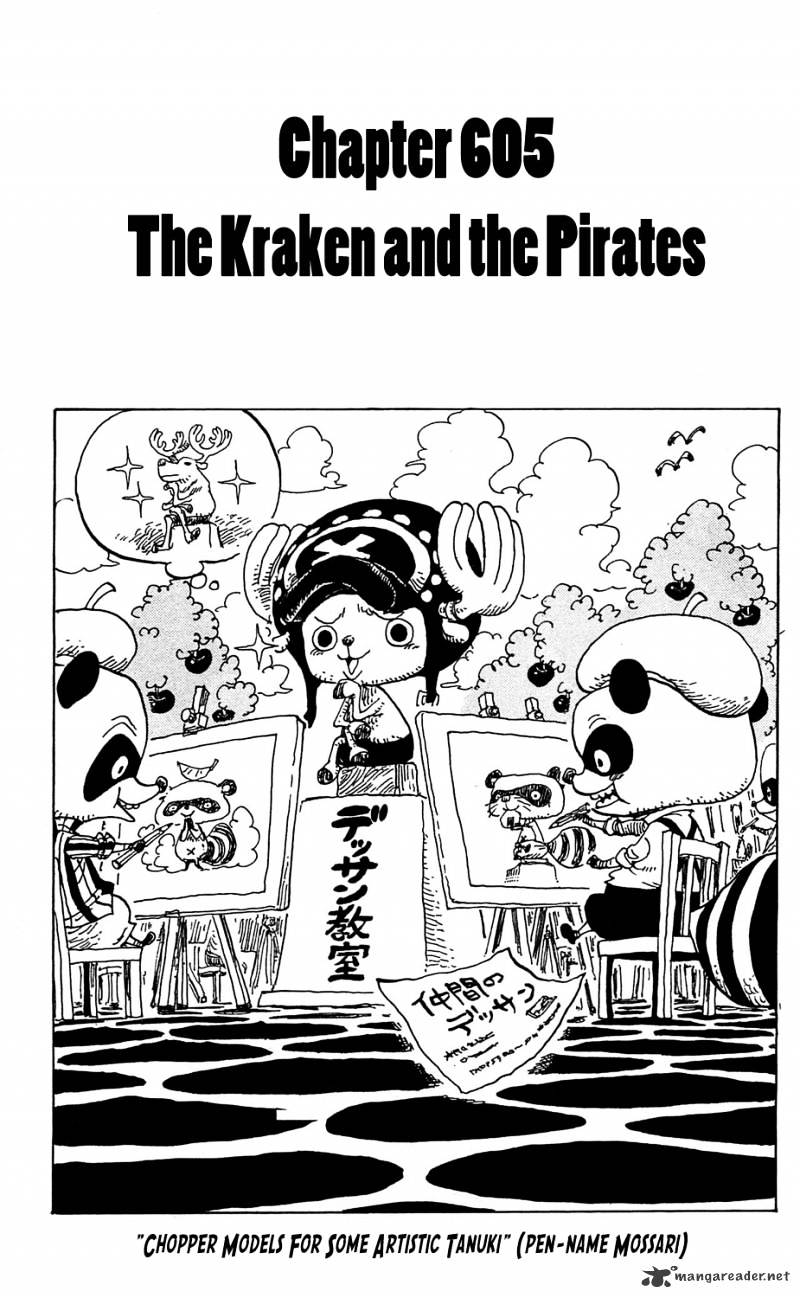 One Piece chapter 605 - page 1
