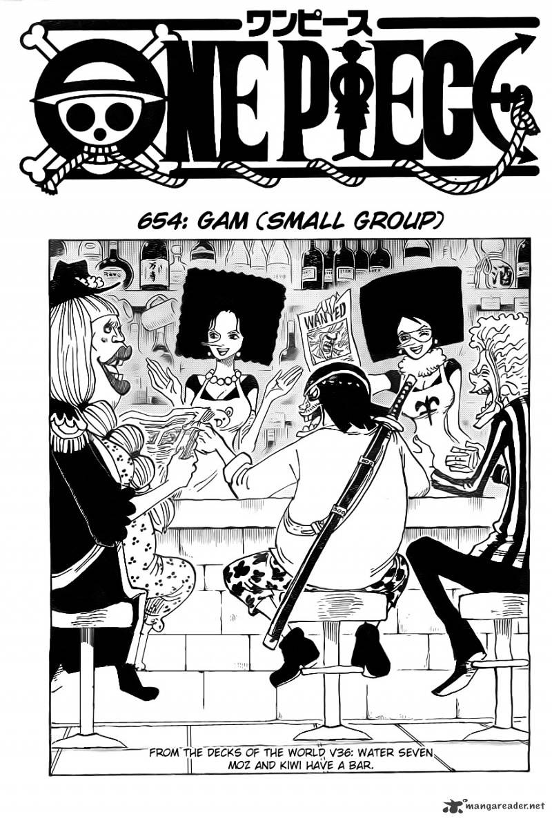 One Piece chapter 654 - page 1