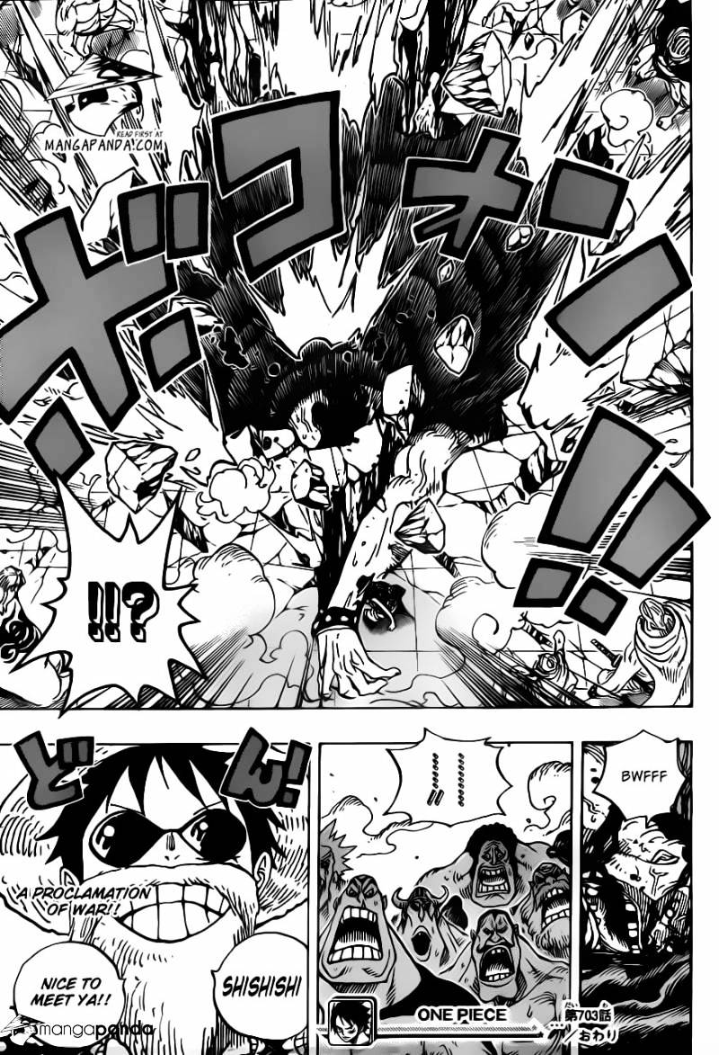 One Piece chapter 703 - page 21