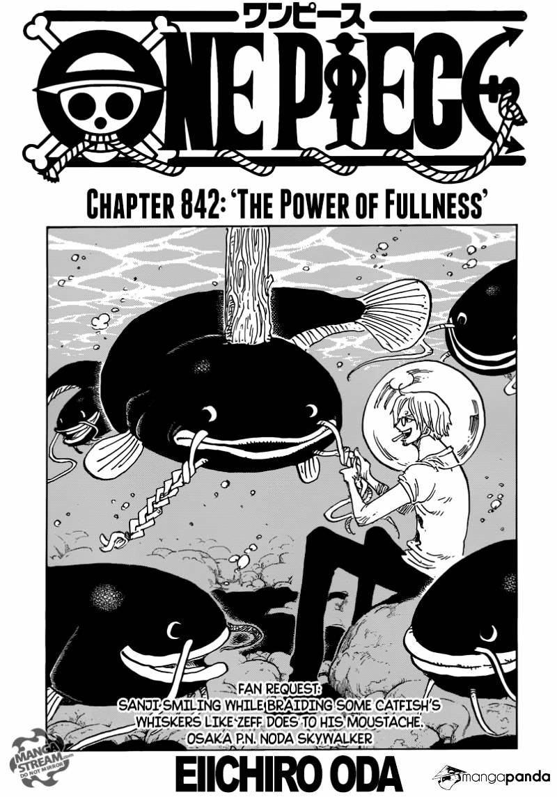 One Piece chapter 842 - page 1