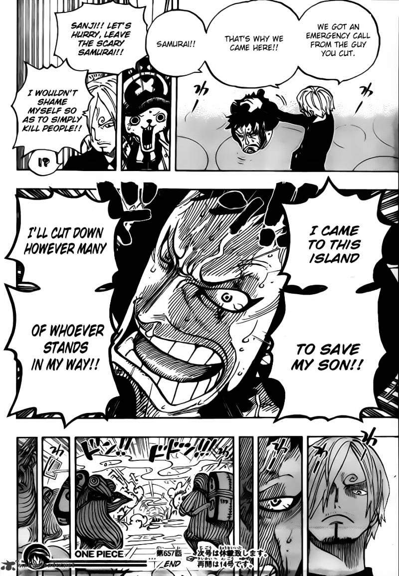 One Piece chapter 657 - page 16