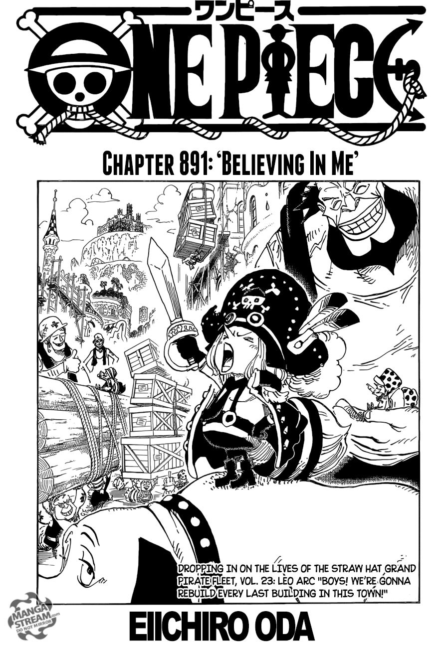 One Piece chapter 891 - page 1