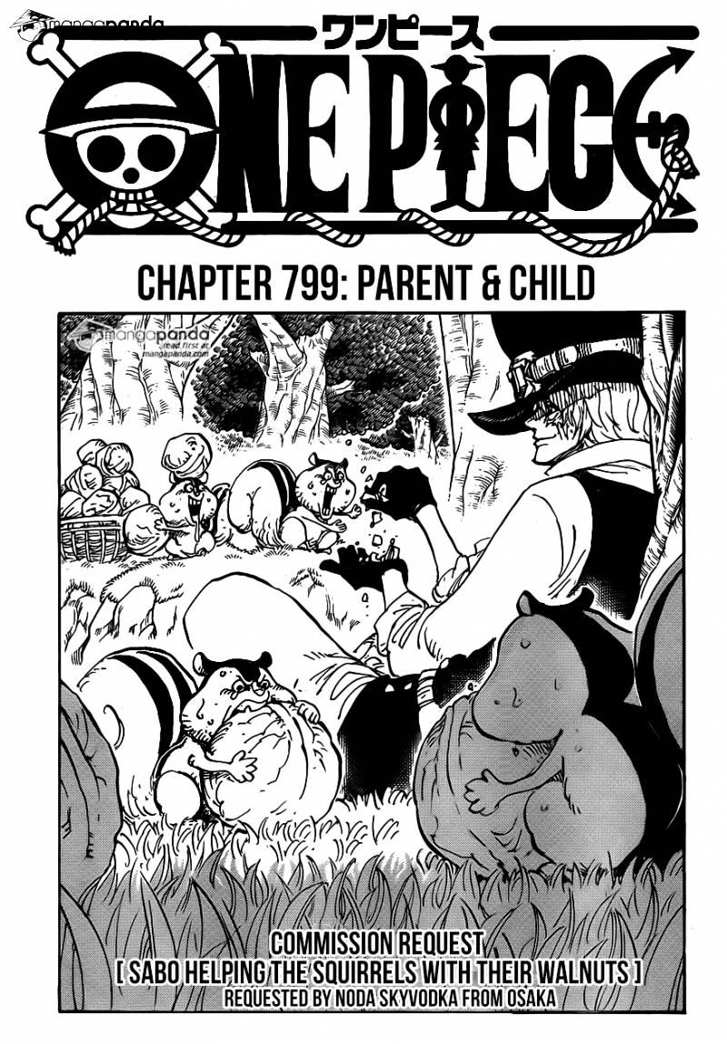 One Piece chapter 799 - page 1