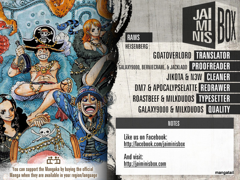 One Piece chapter 894 - page 1