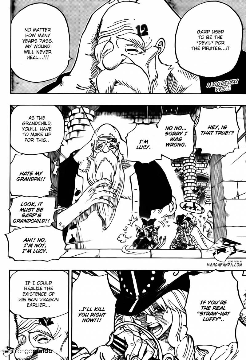 One Piece chapter 708 - page 4