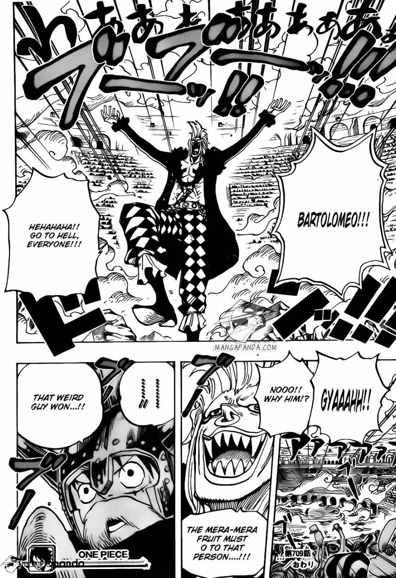 One Piece chapter 709 - page 19