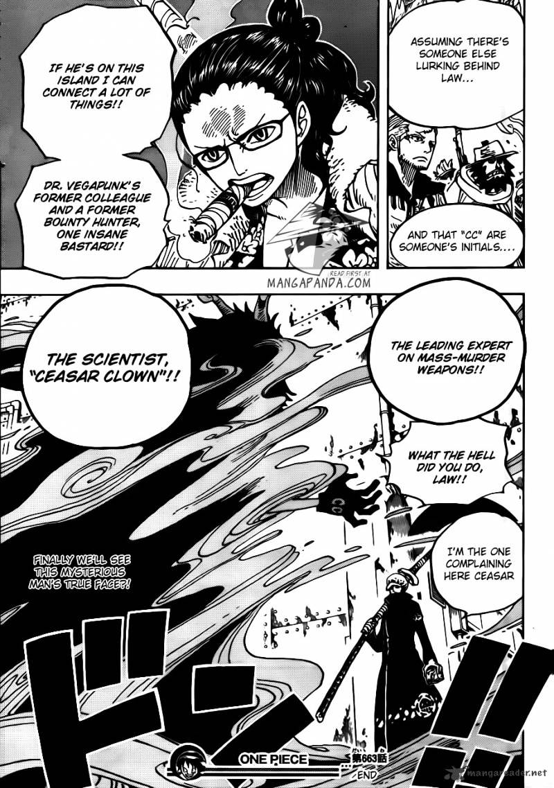 One Piece chapter 663 - page 19