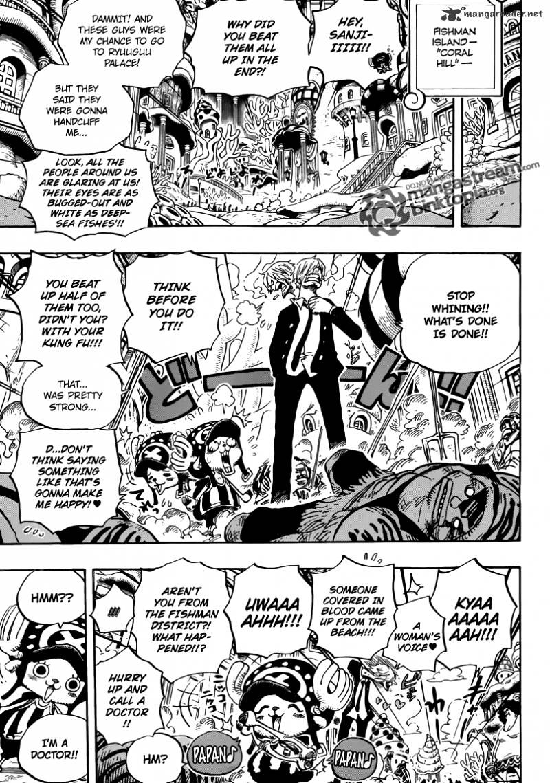 One Piece chapter 615 - page 5