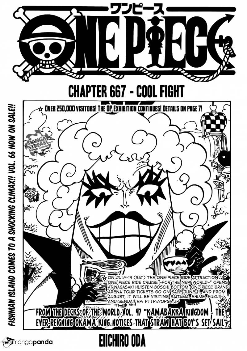 One Piece chapter 667 - page 1