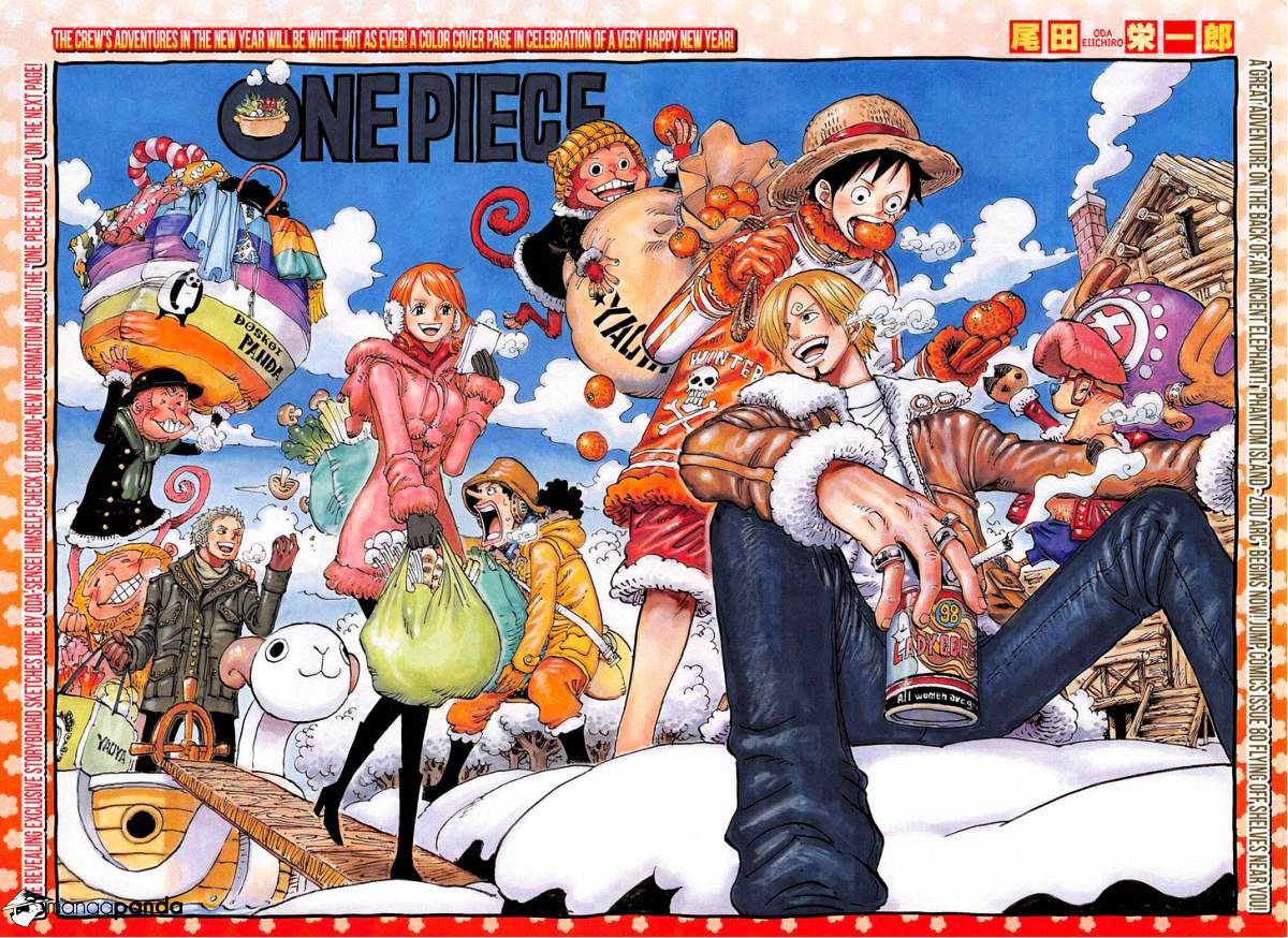 One Piece chapter 811 v2 - page 1