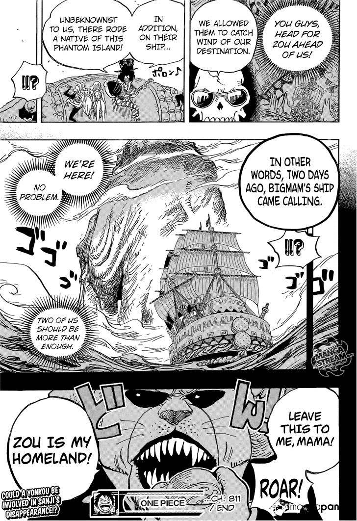 One Piece chapter 811 v2 - page 20