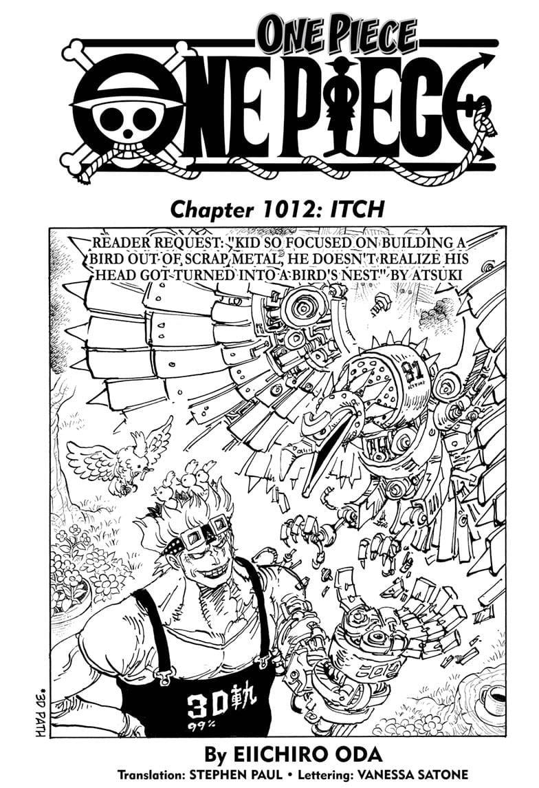 One Piece chapter 1012 - page 1