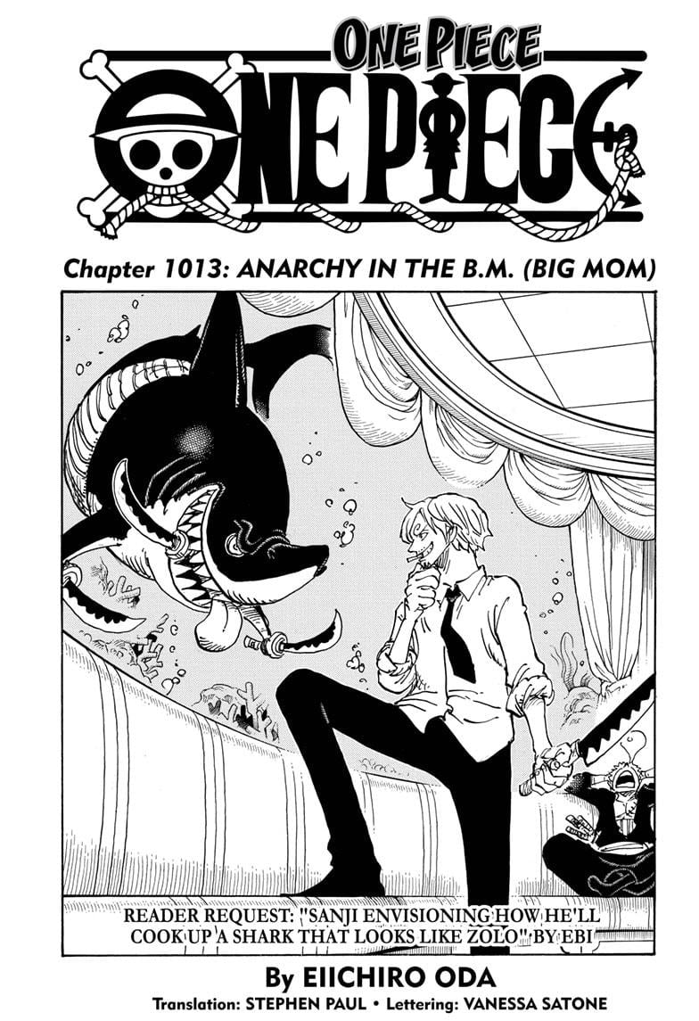 One Piece chapter 1013 - page 1