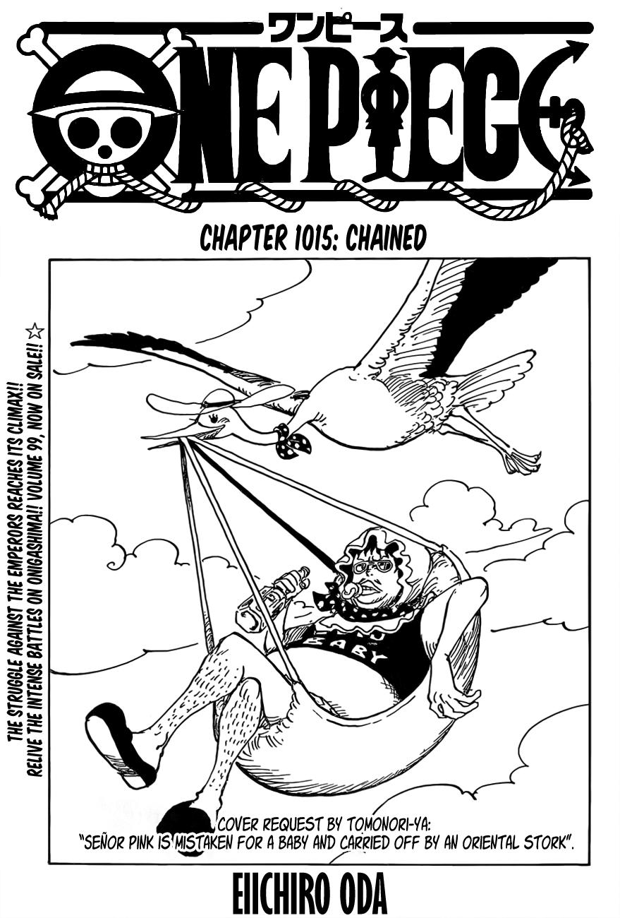 One Piece chapter 1015 - page 1