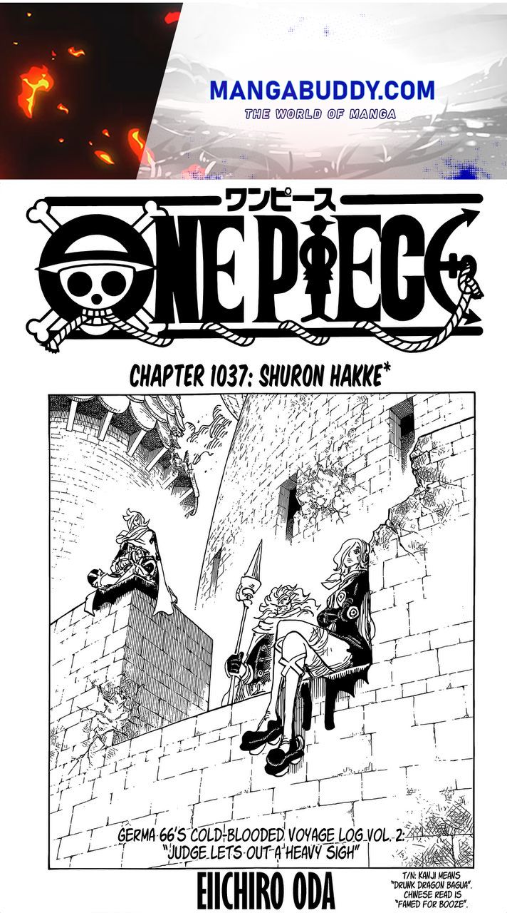 One Piece chapter 1037 - page 1