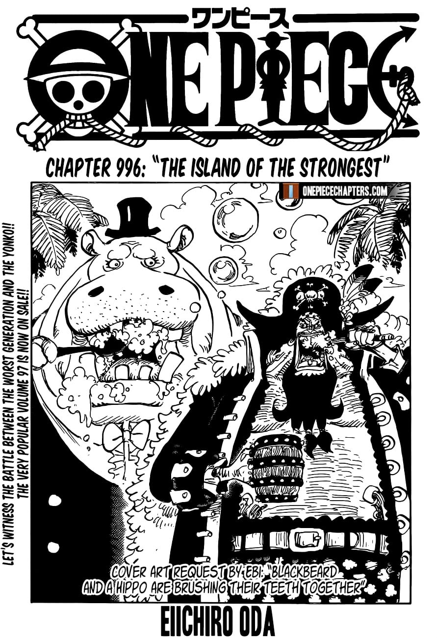 One Piece chapter 996 - page 1