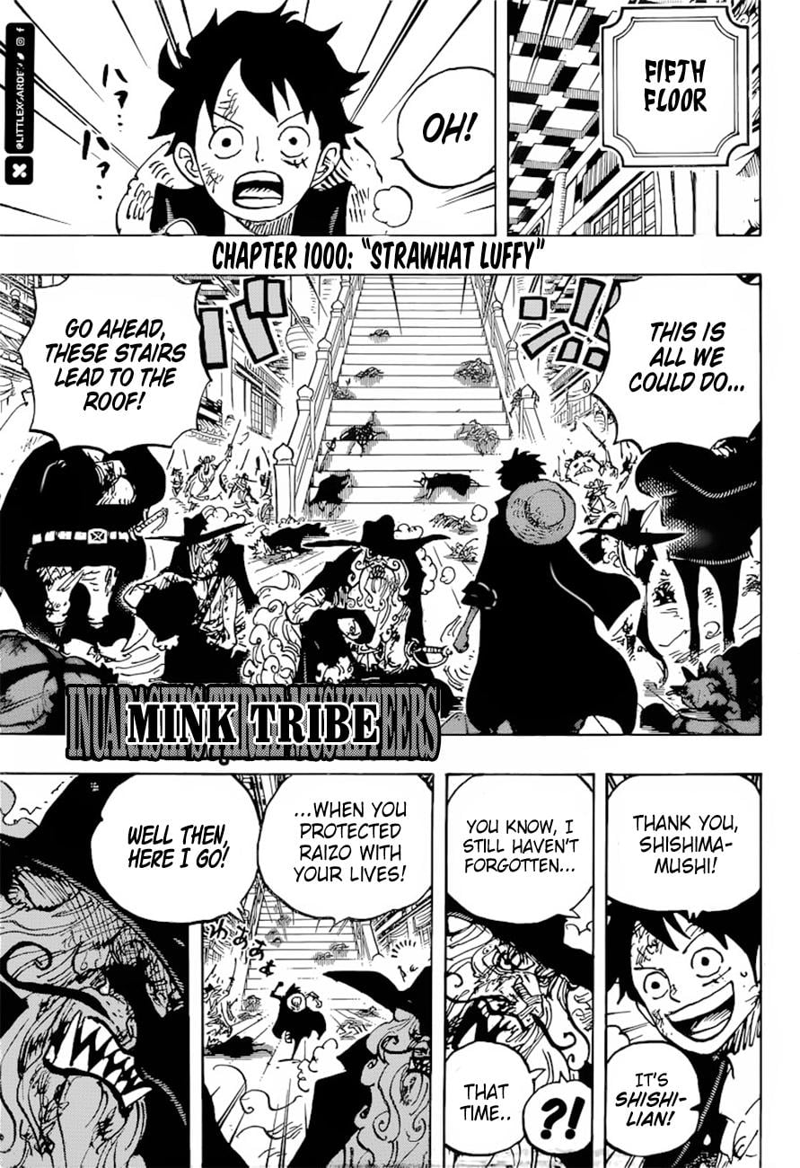 One Piece chapter 1000 - page 1