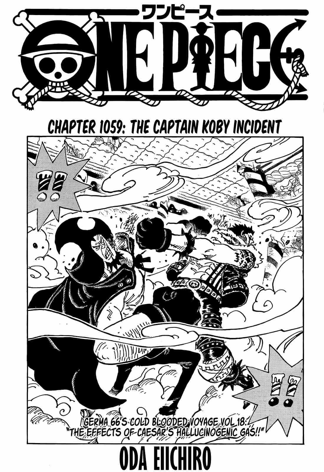 One Piece chapter 1059 - page 1