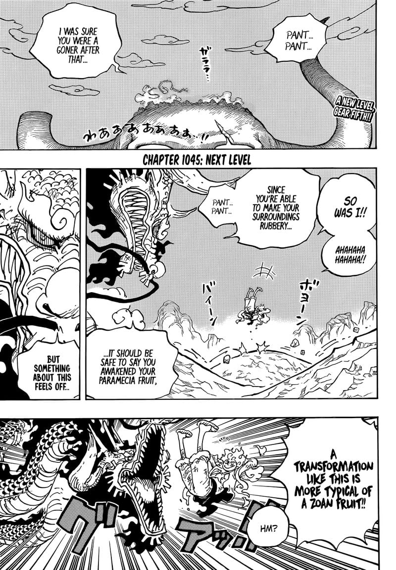 One Piece chapter 1045 - page 3