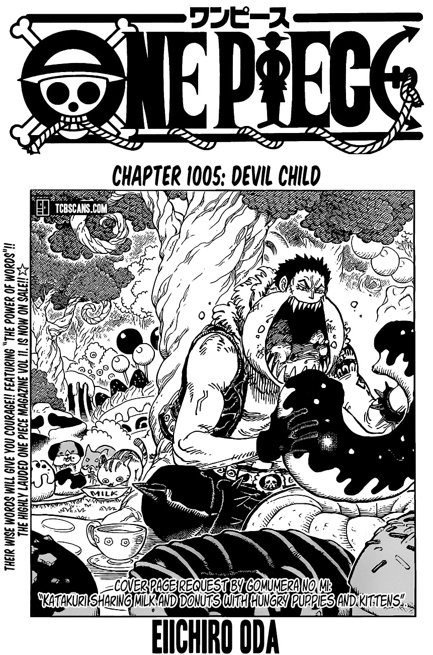 One Piece chapter 1005 - page 1