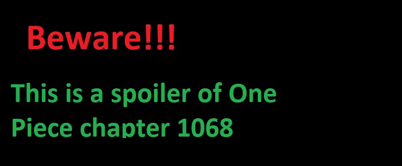 One Piece chapter 1068 - page 1