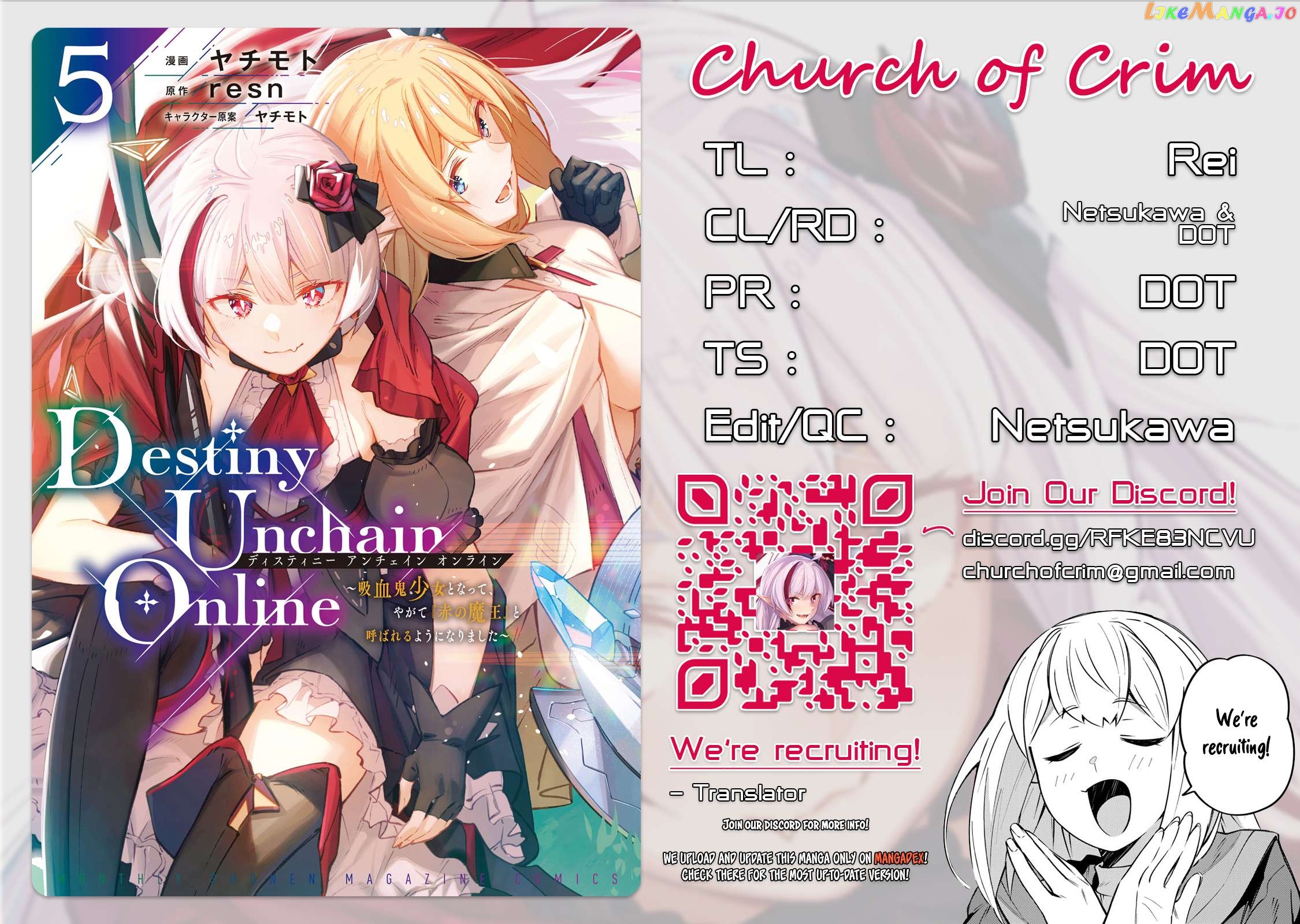 Destiny Unchain Online Chapter 34 - page 1
