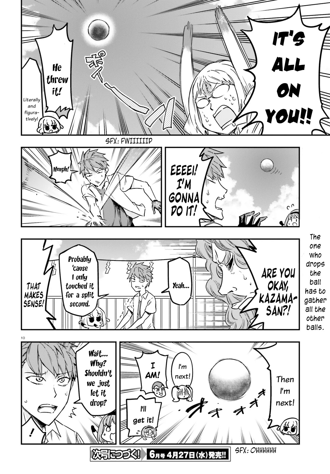 D-Frag! chapter 140 - page 10