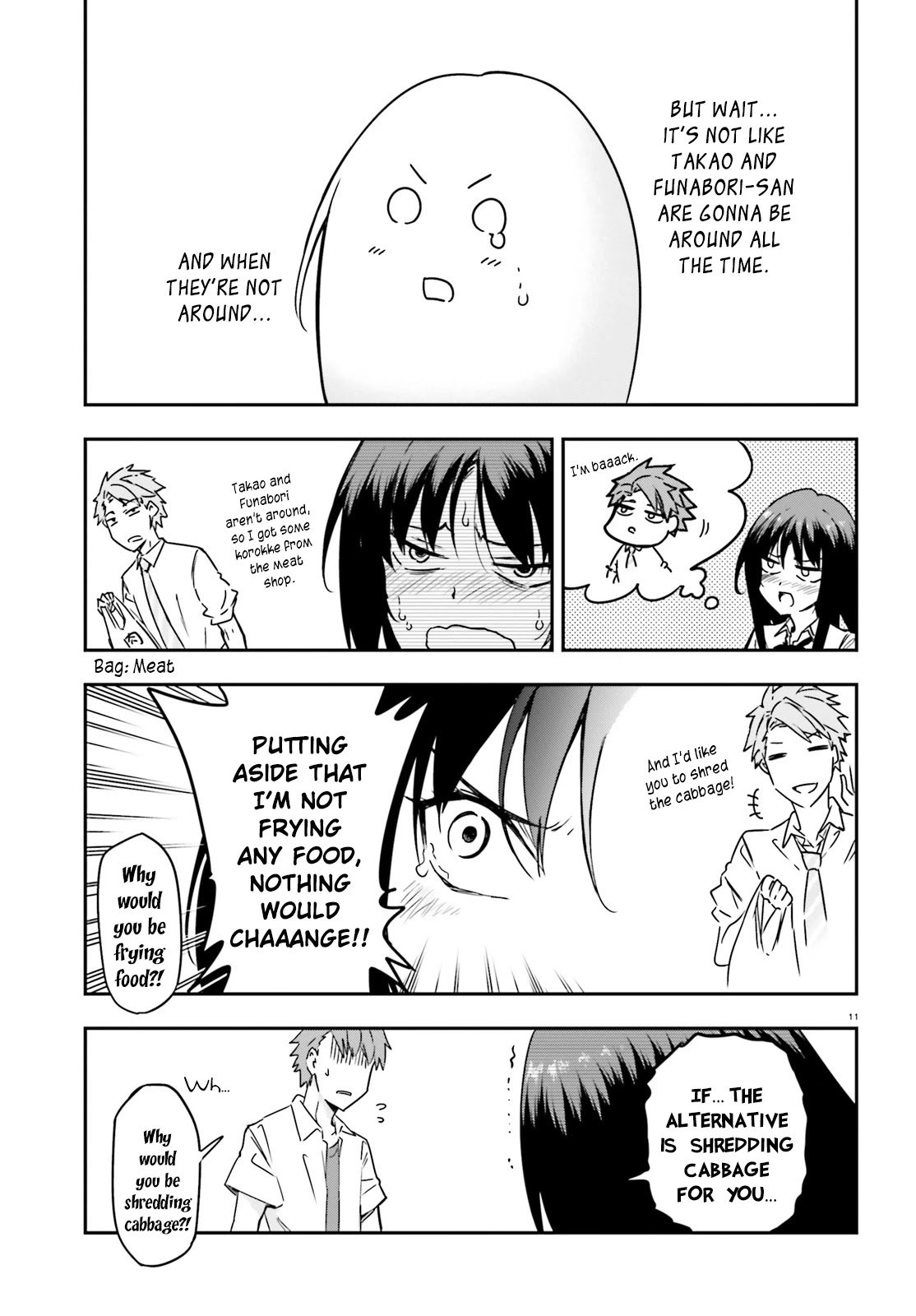 D-Frag! chapter 142 - page 11