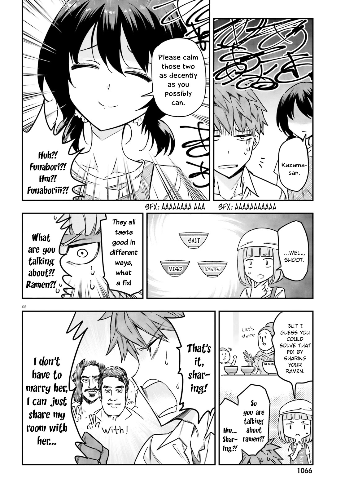 D-Frag! chapter 142 - page 8