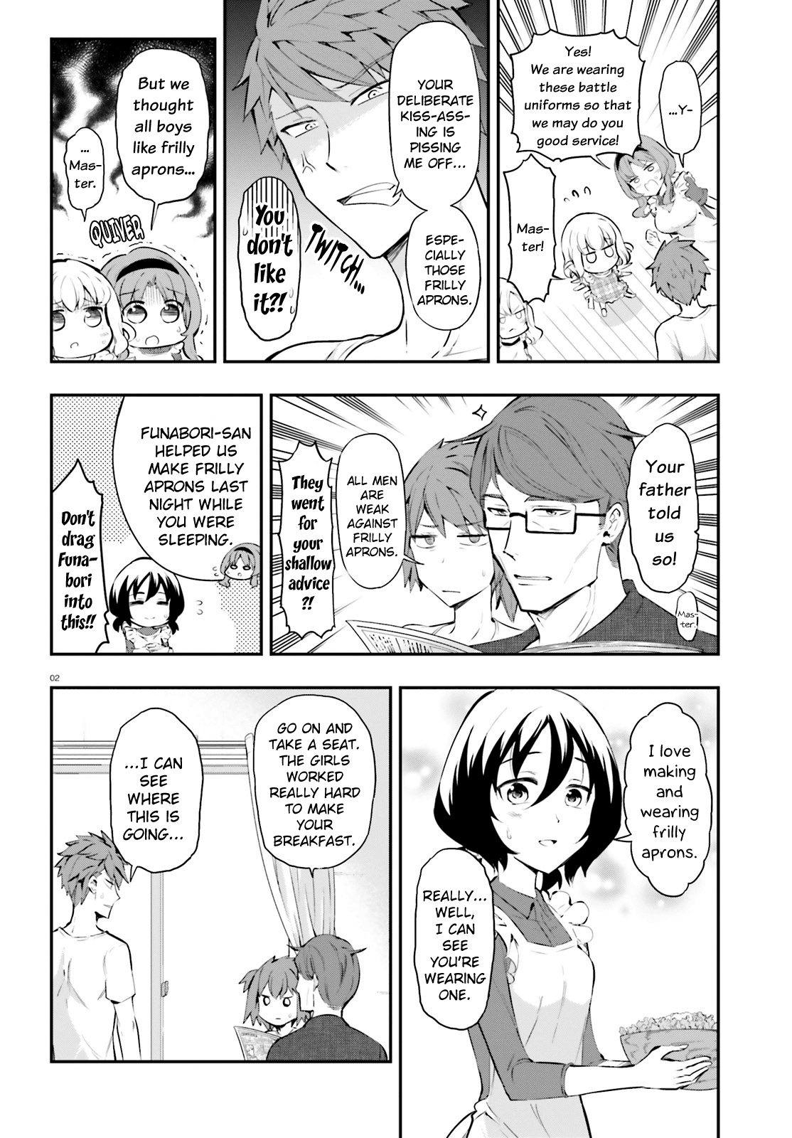 D-Frag! chapter 114 - page 2