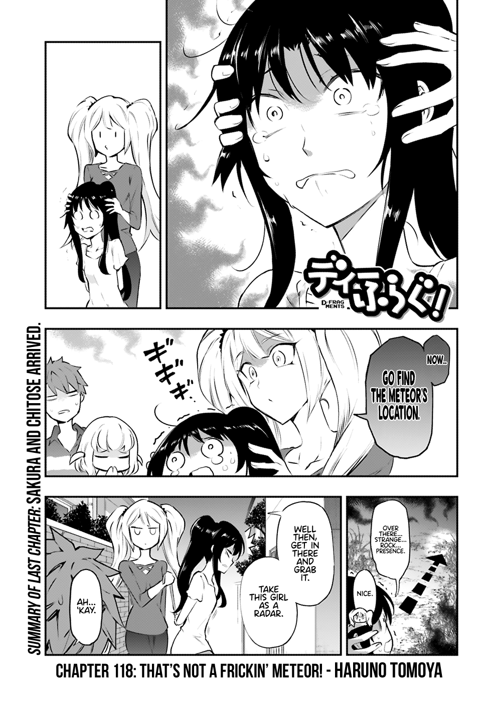 D-Frag! chapter 118 - page 1