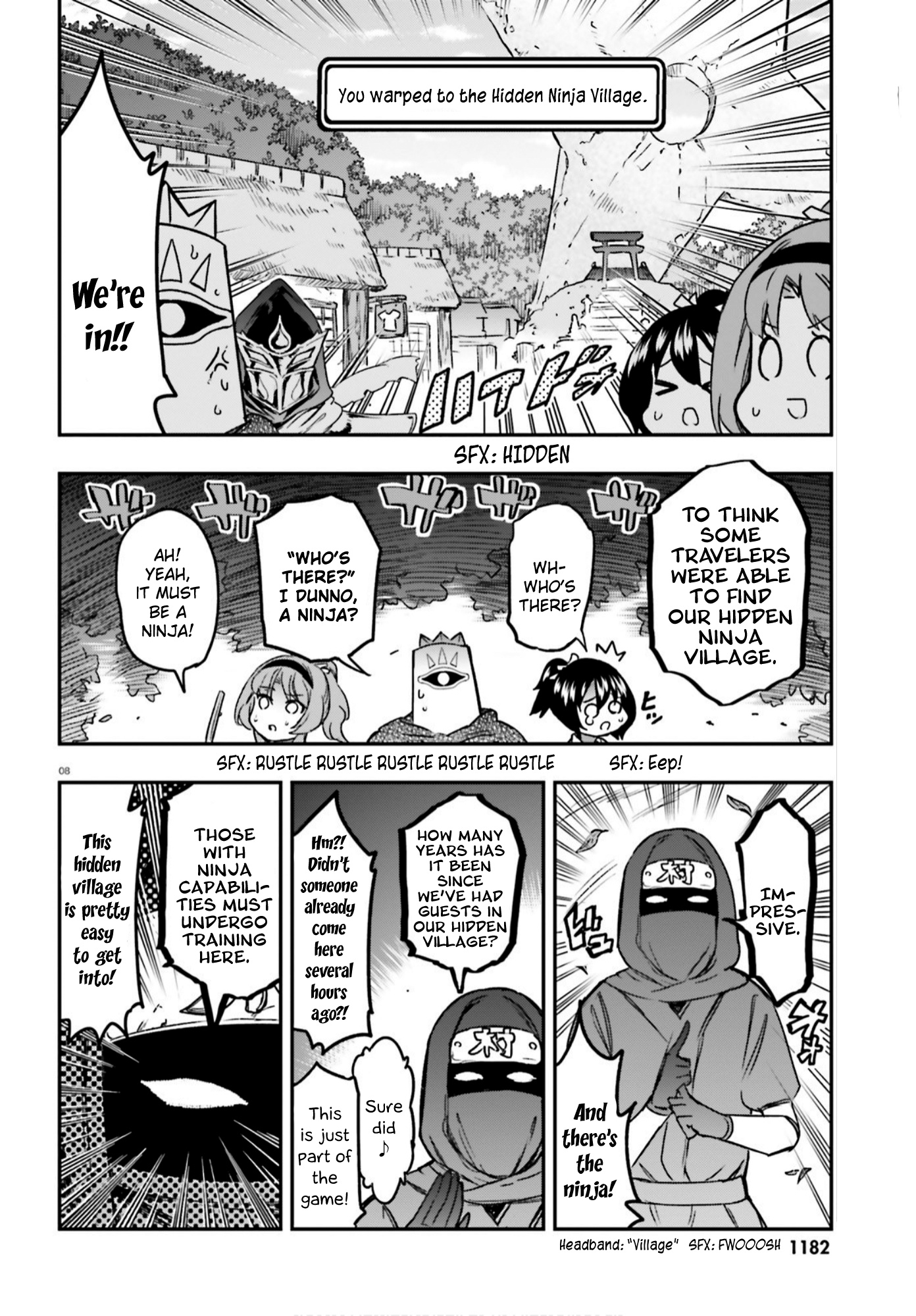 D-Frag! chapter 128 - page 8