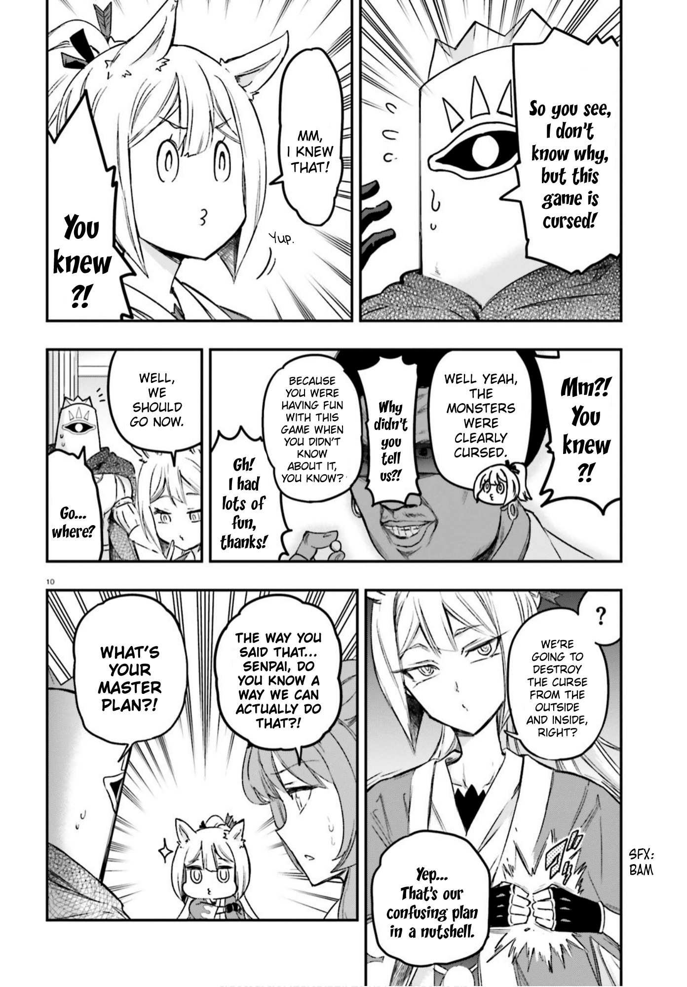D-Frag! chapter 129 - page 10