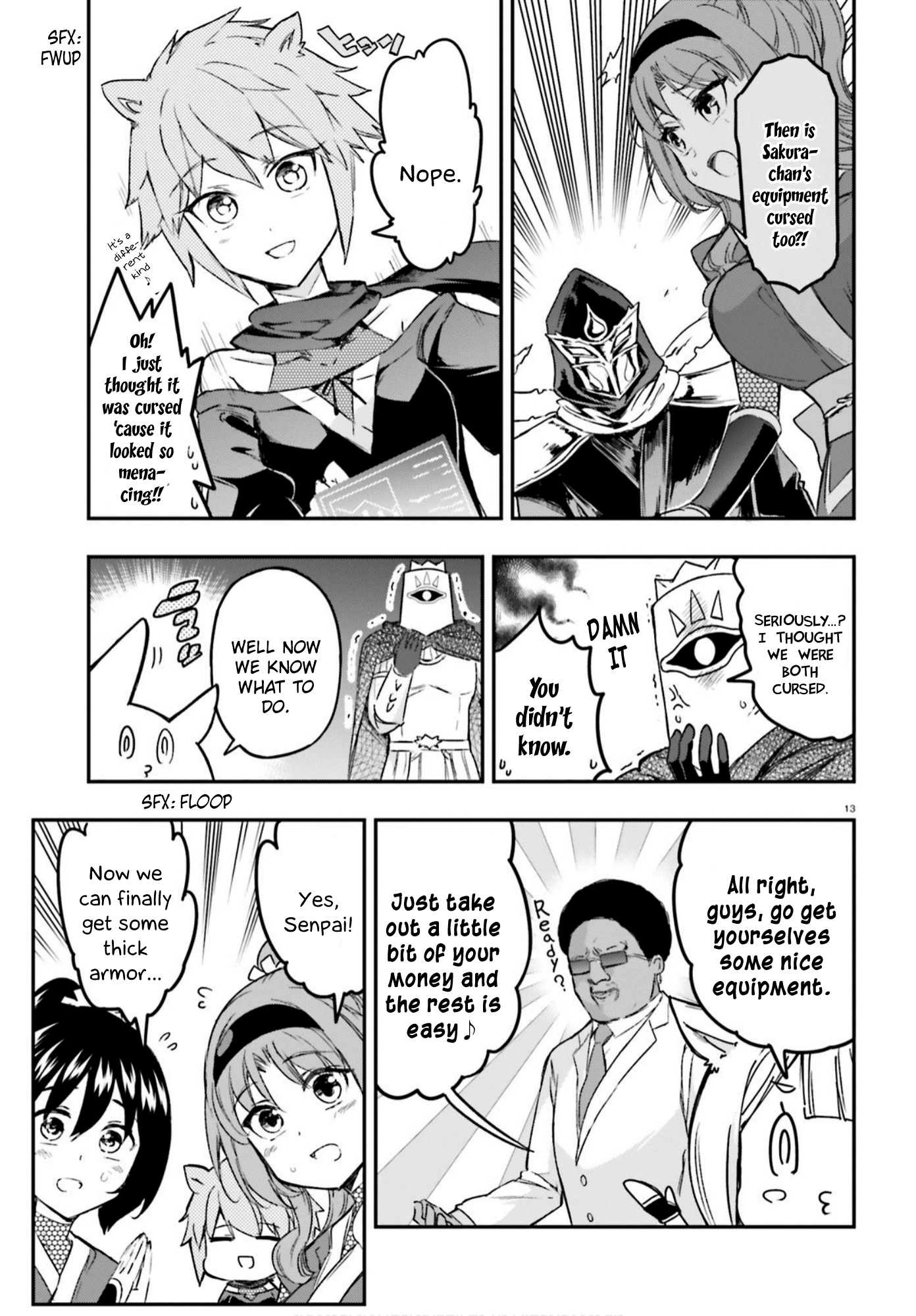 D-Frag! chapter 129 - page 13