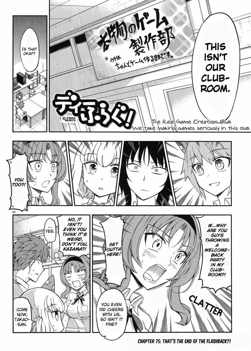 D-Frag! chapter 75 - page 2