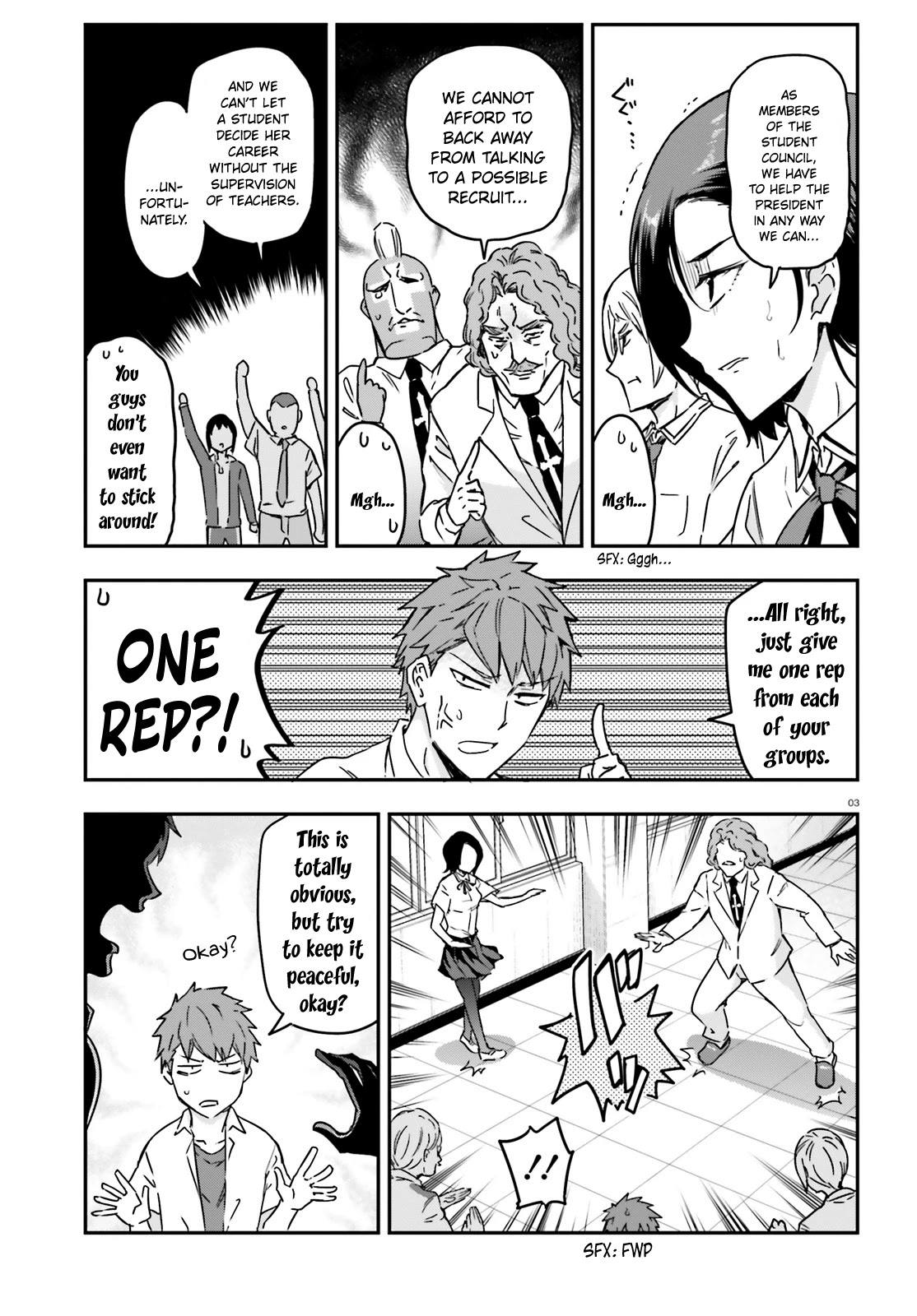 D-Frag! chapter 138 - page 3
