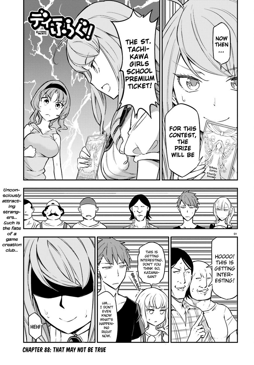 D-Frag! chapter 88 - page 1