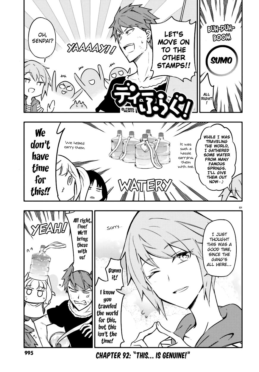 D-Frag! chapter 92 - page 1