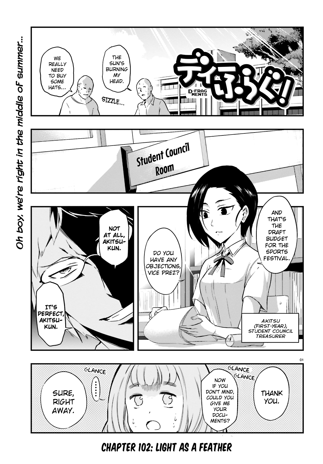D-Frag! chapter 102 - page 1