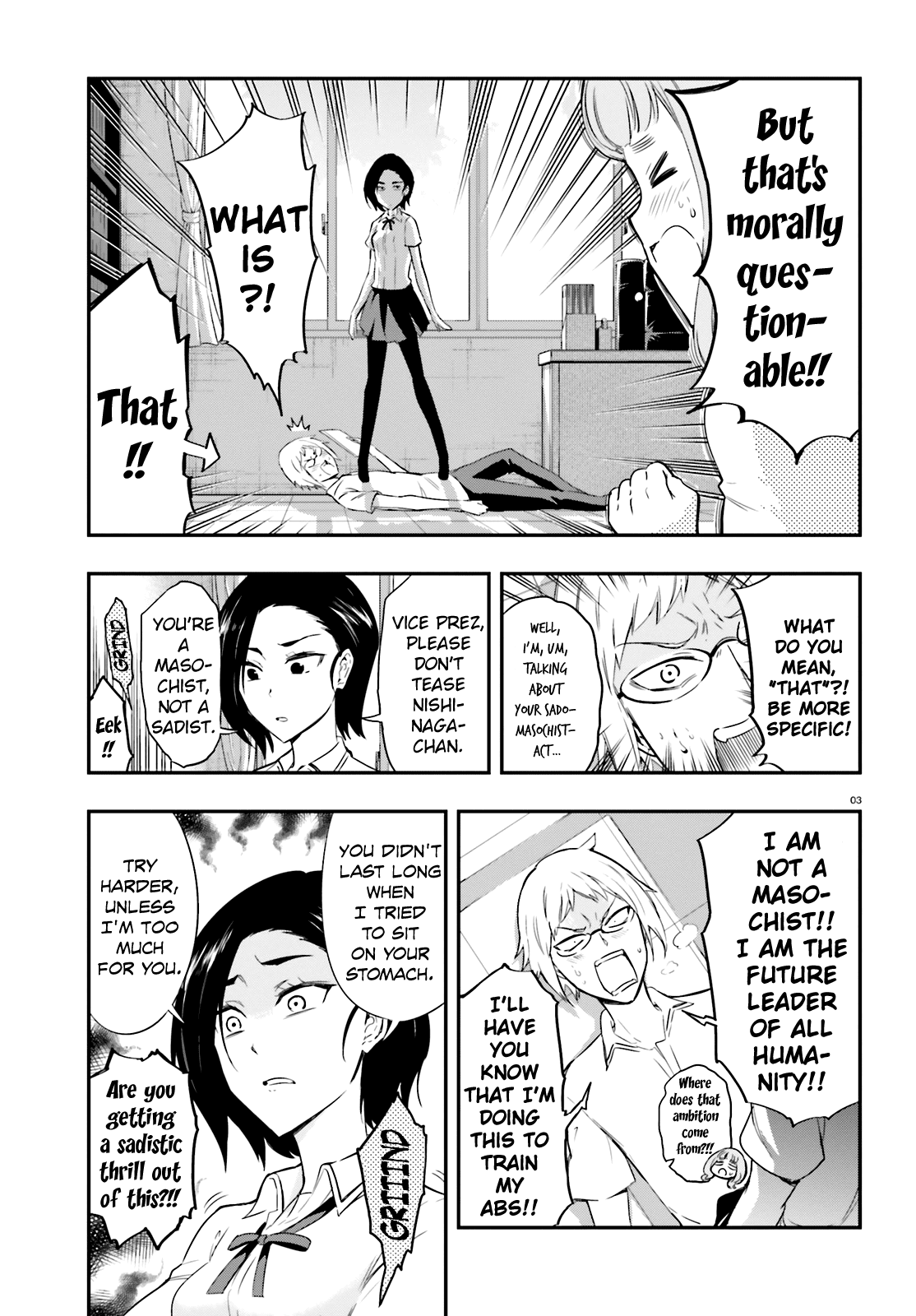 D-Frag! chapter 102 - page 3