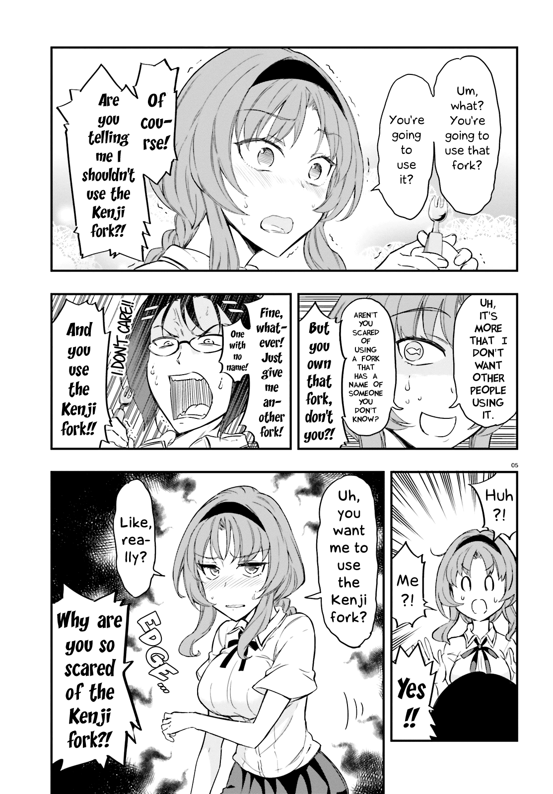 D-Frag! chapter 103 - page 5