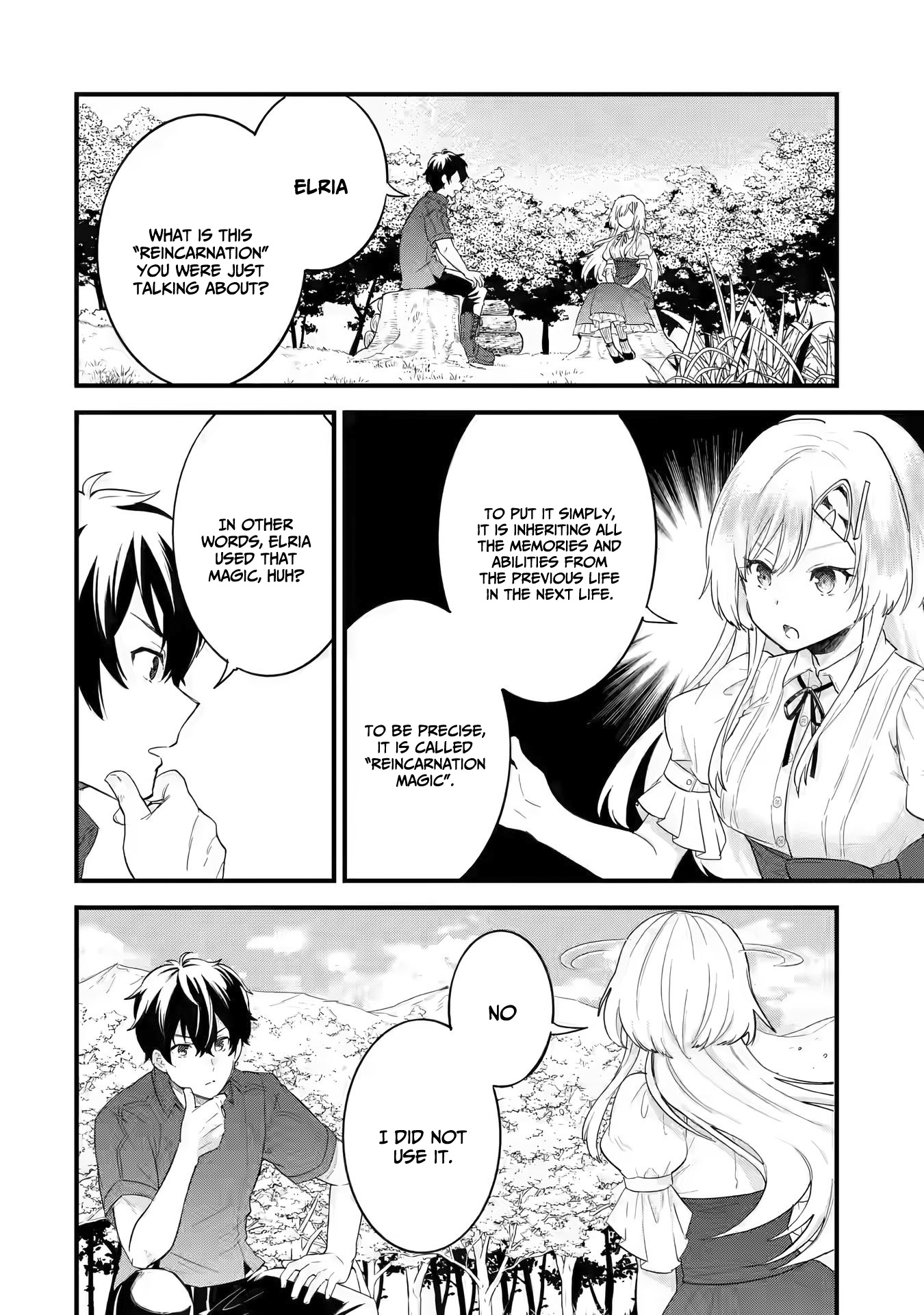 Reincarnated • The Hero Marries the Sage ~After Becoming Engaged to a Former Rival, We Became the Strongest Couple~ chapter 1.2 - page 27
