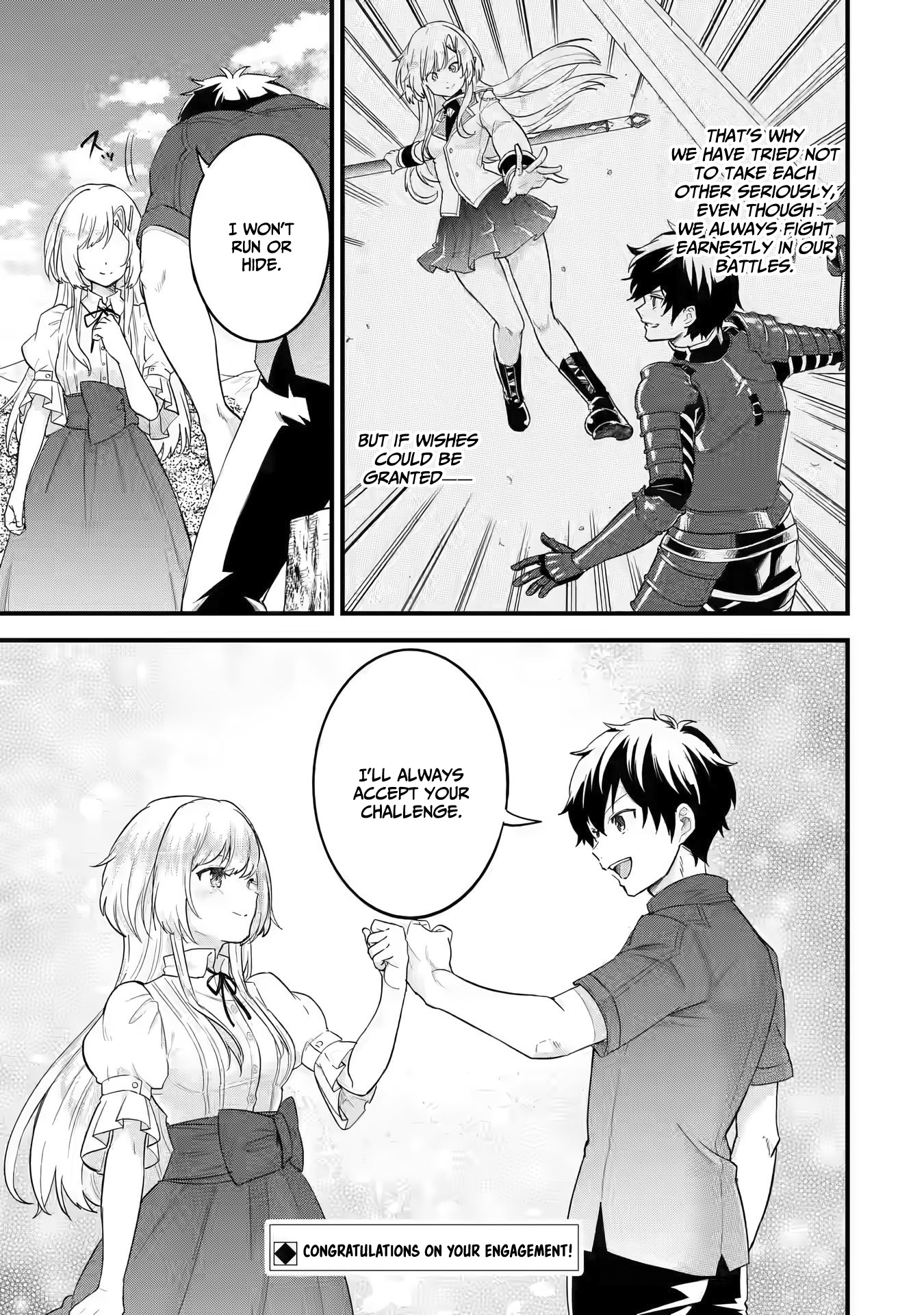 Reincarnated • The Hero Marries the Sage ~After Becoming Engaged to a Former Rival, We Became the Strongest Couple~ chapter 1.2 - page 36