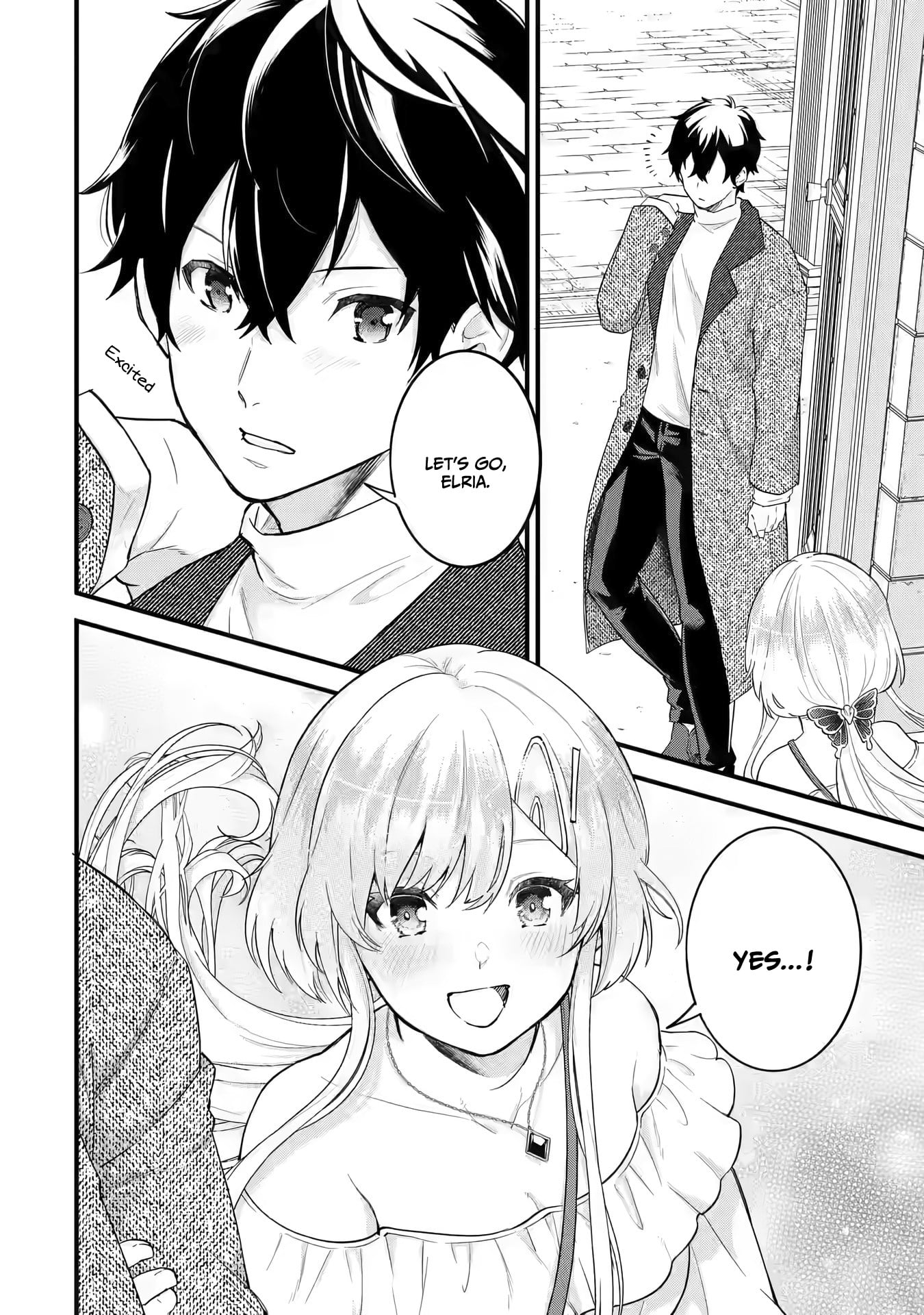 Reincarnated • The Hero Marries the Sage ~After Becoming Engaged to a Former Rival, We Became the Strongest Couple~ chapter 3.2 - page 8