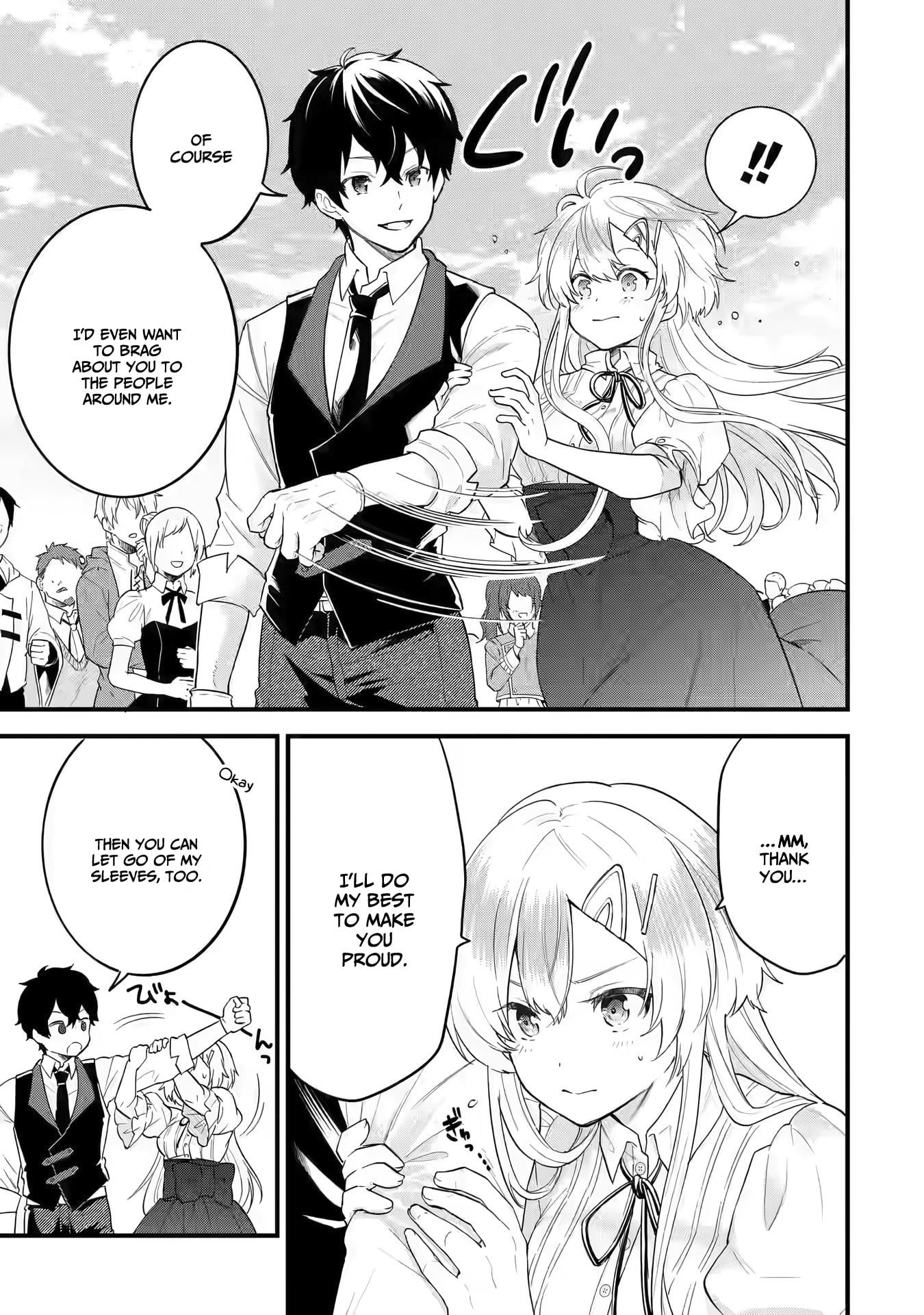 Reincarnated • The Hero Marries the Sage ~After Becoming Engaged to a Former Rival, We Became the Strongest Couple~ chapter 4.1 - page 7