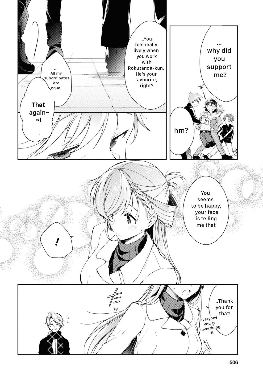 Isshiki-san wa Koi wo shiritai chapter 20 - page 32